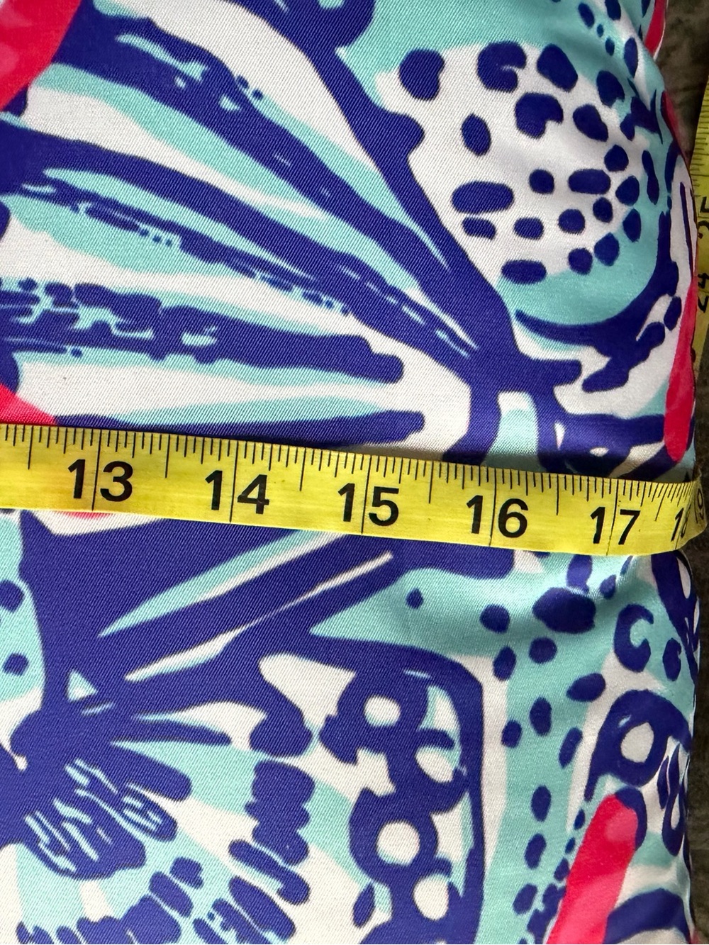 Lilly Pulitzer Tropical Shell Print Pillow - Pink & Blue - Picture 5 of 5